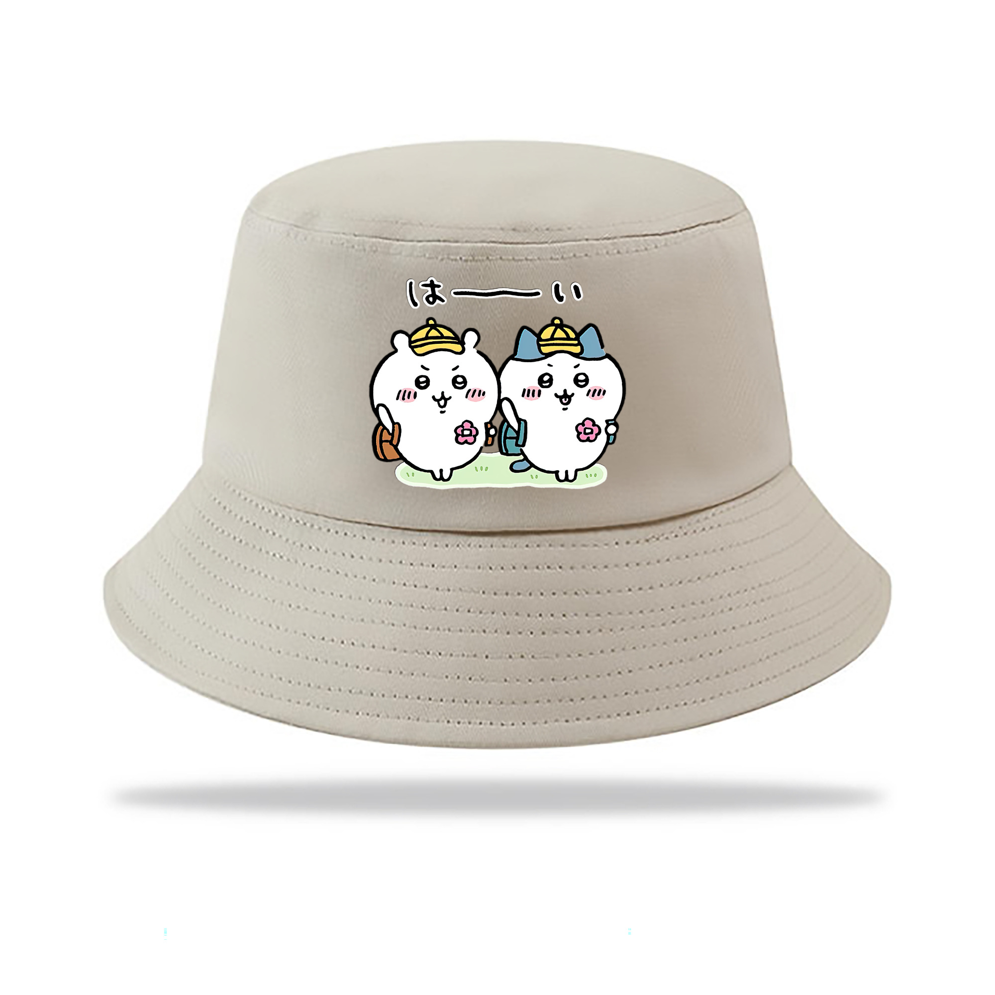 （画像用） ちいかわ ハチワレ Chii-kawa hachiware アウトドア日除けバケットハット